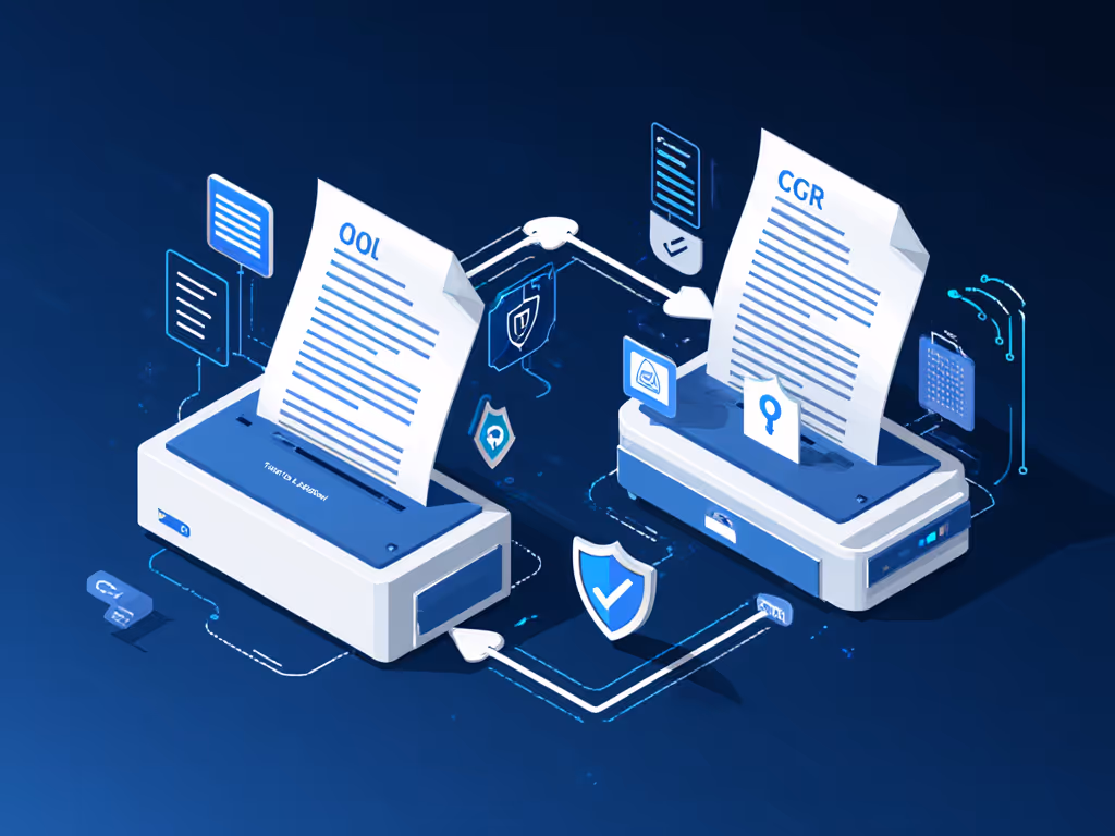 Audit-ready OCR workflow with dual capture paths