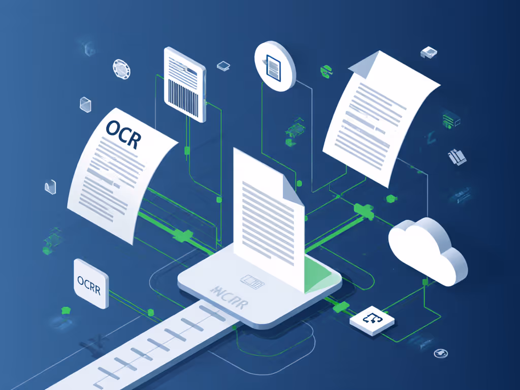 OCR workflow with barcode coversheets and cloud routing