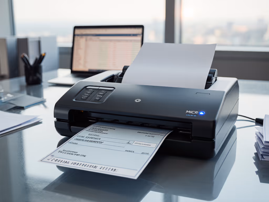 MICR Standards: Secure Bank-Grade Check Scanning