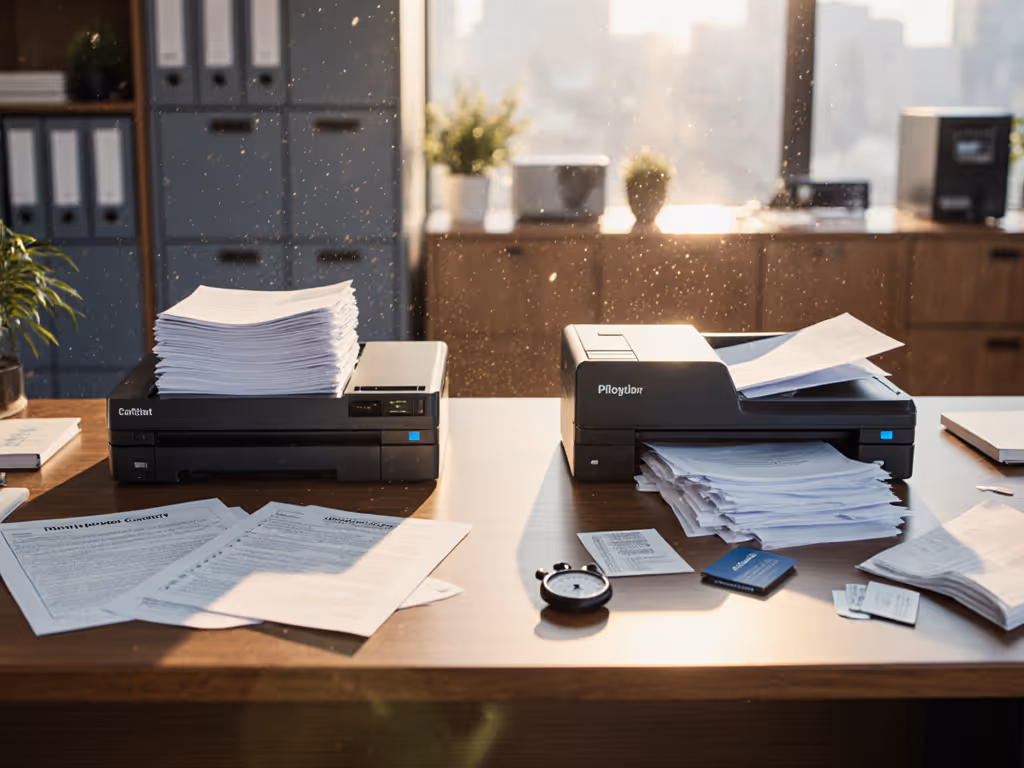Epson DS-860 vs Canon DR-C225: Which Saves More Time?