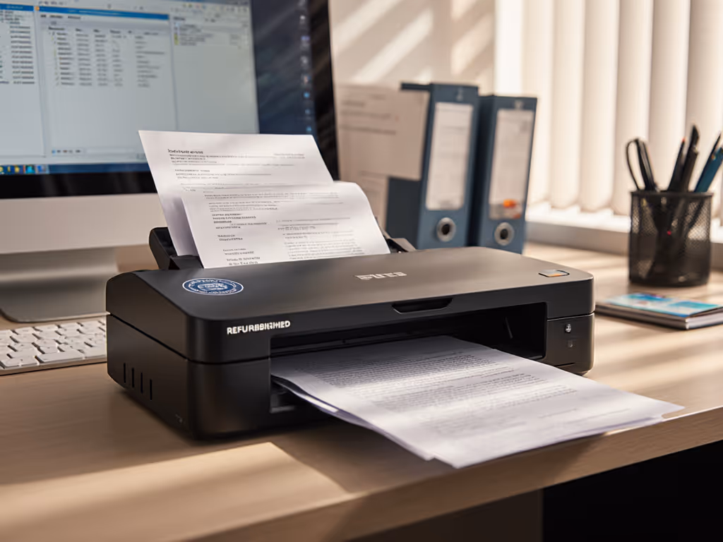 Certified Refurbished Document Scanners: Reliable Business Scanning