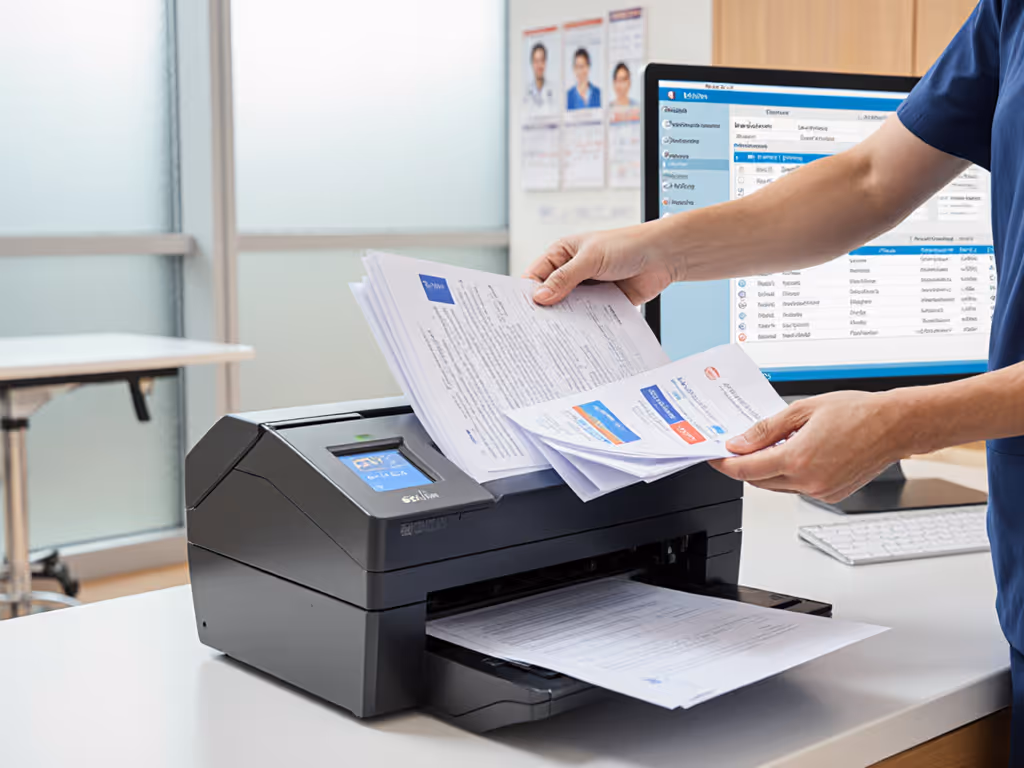 Best Healthcare Document Scanners for HIPAA-Compliant EHR Integration